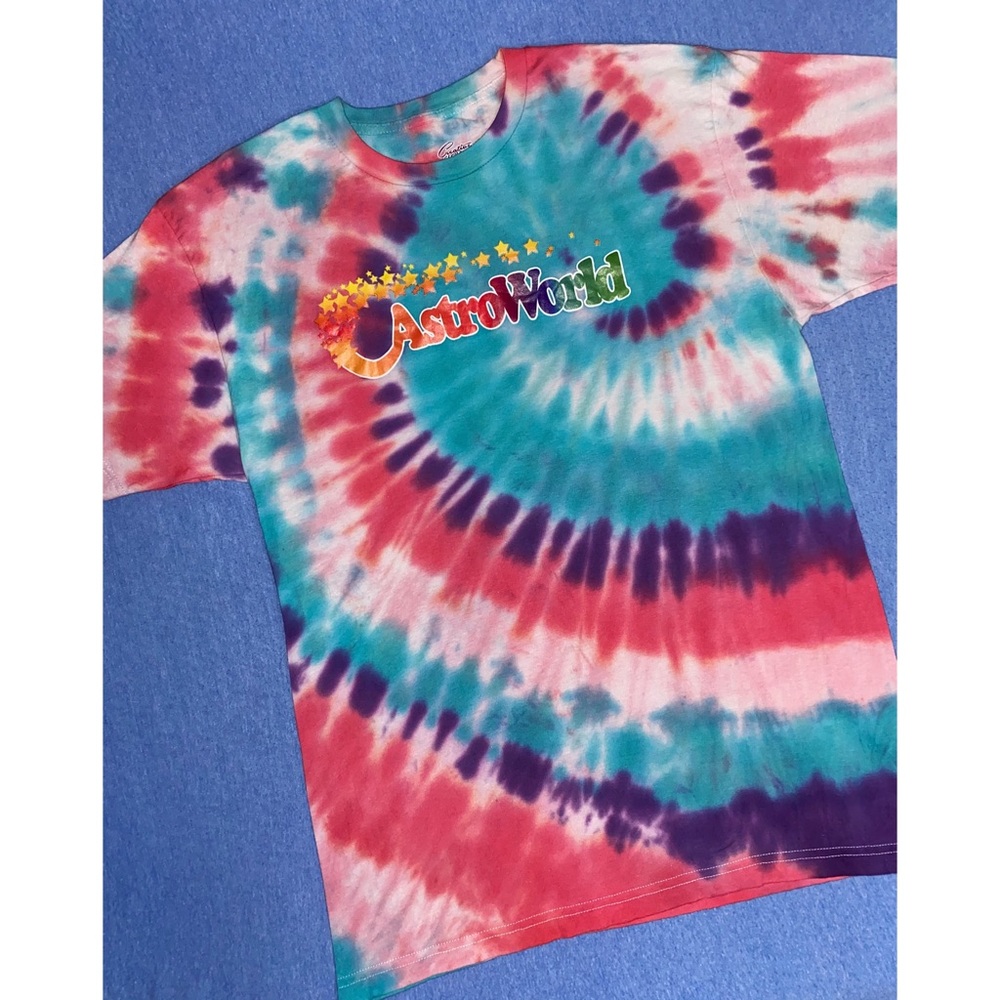 Astroworld Custom Tie Dye Tee (Unisex)